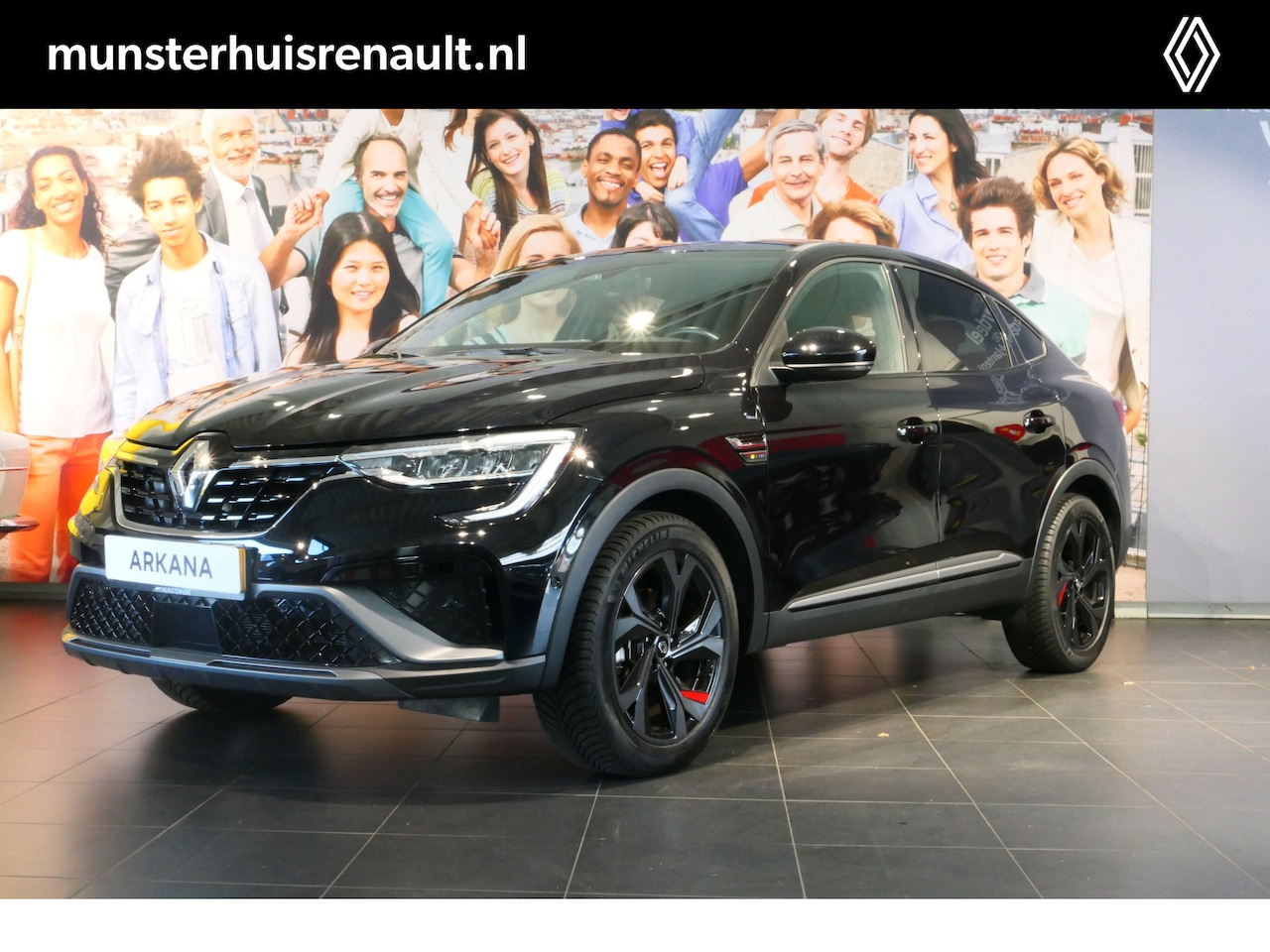 Renault Arkana - 1.6 E-Tech Hybrid 145 R.S. Line - Dealer Onderhouden - All Seasons, Groot Scherm, Stoelver - AutoWereld.nl