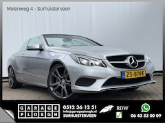 Mercedes-Benz E-klasse Cabrio - 200 Prestige Facelift Volled-OH Nek/stoelverwarming 19inch Leer Prachtstaat