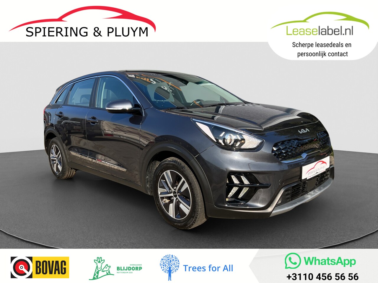 Kia Niro - 1.6 GDi PHEV DynamicPlusLine | Camera | Ad. cruise! - AutoWereld.nl