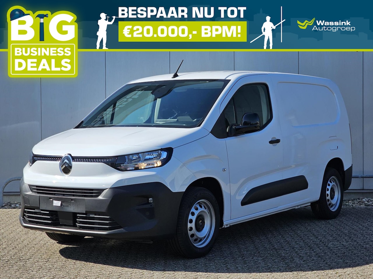 Citroën Berlingo - 1.5 HDi 100pk L2 1000kg | Carplay/Android Auto | Camera | Stoel en stuurverwarming - AutoWereld.nl