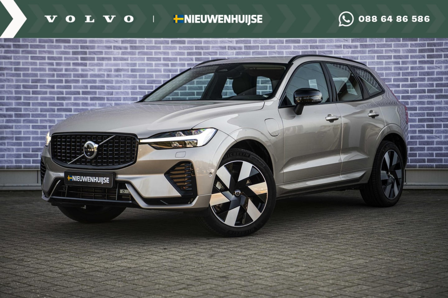 Volvo XC60 - 2.0 Recharge T6 AWD Ultimate Dark | Trekhaak | Head-up display | Harman/Kardon | Panoramis - AutoWereld.nl