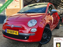 Fiat 500 C - 1.2 Pop|Cabrio|Zwart Leder+Velg|Xenon|Goed o.h