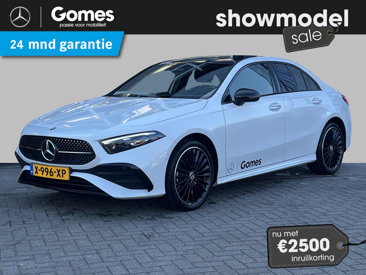 Mercedes-Benz A-klasse - 250 e AMG Line | Premium | Nightpakket | Panoramadak | Achteruitrijcamera | Memorystoelen - AutoWereld.nl