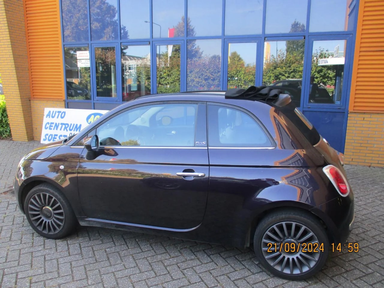 Fiat 500 - 0.9 TwinAir Lounge Cabrio - AutoWereld.nl