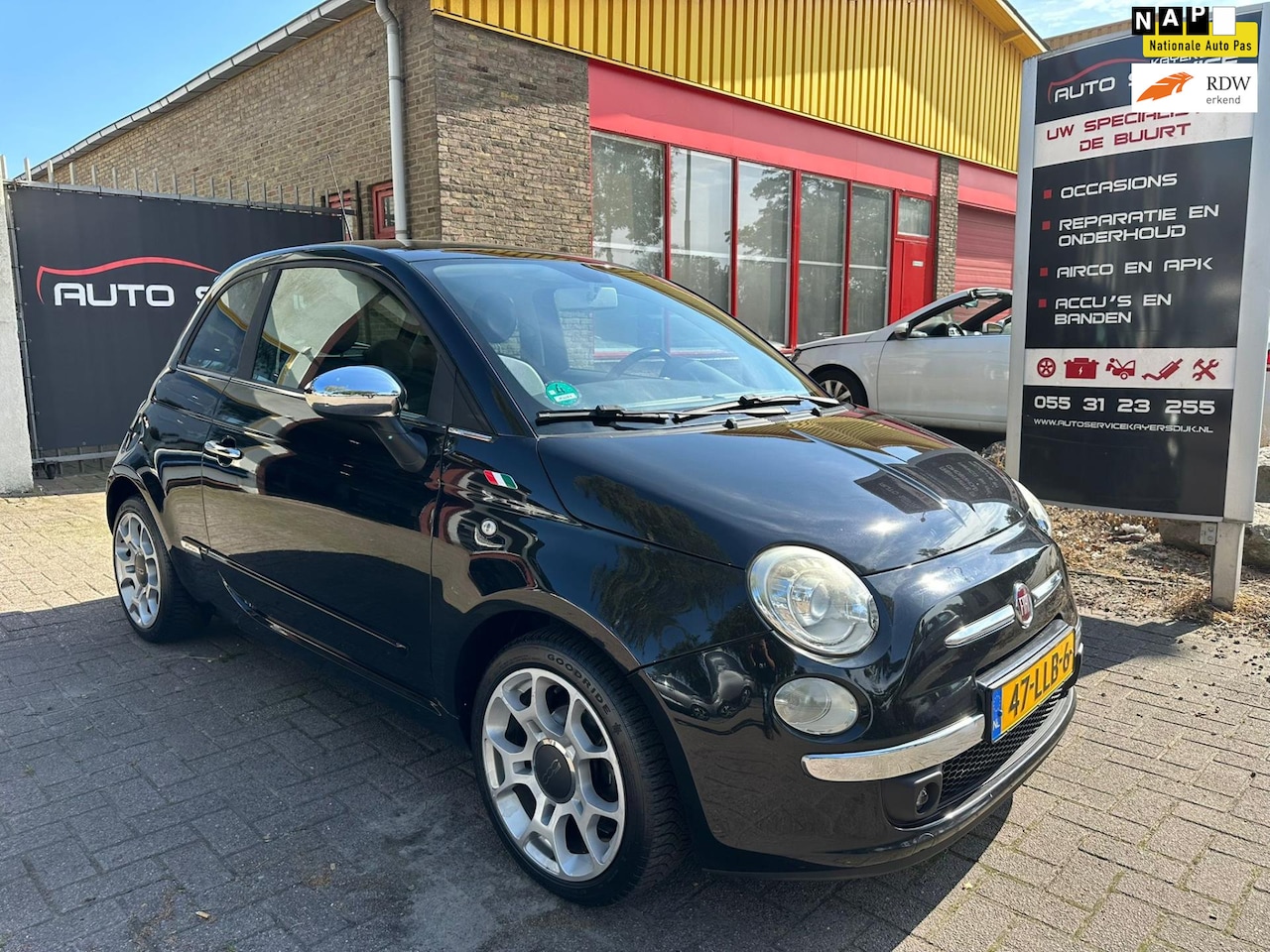 Fiat 500 - 1.2 Sport PANO|XENON|APK|LEER|AUTOMAAT|VOLL..!!!! - AutoWereld.nl