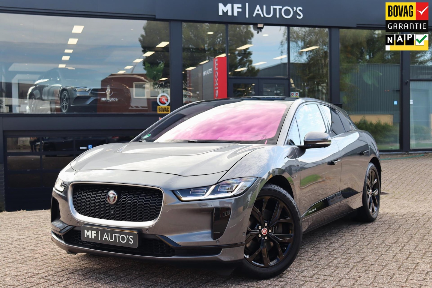 Jaguar I-PACE - EV400 HSE 90 kWh|Pano|360|Luchtvering|HUD|ACC|Stoel/Stuur Verw.|20 Inch|Meridian - AutoWereld.nl