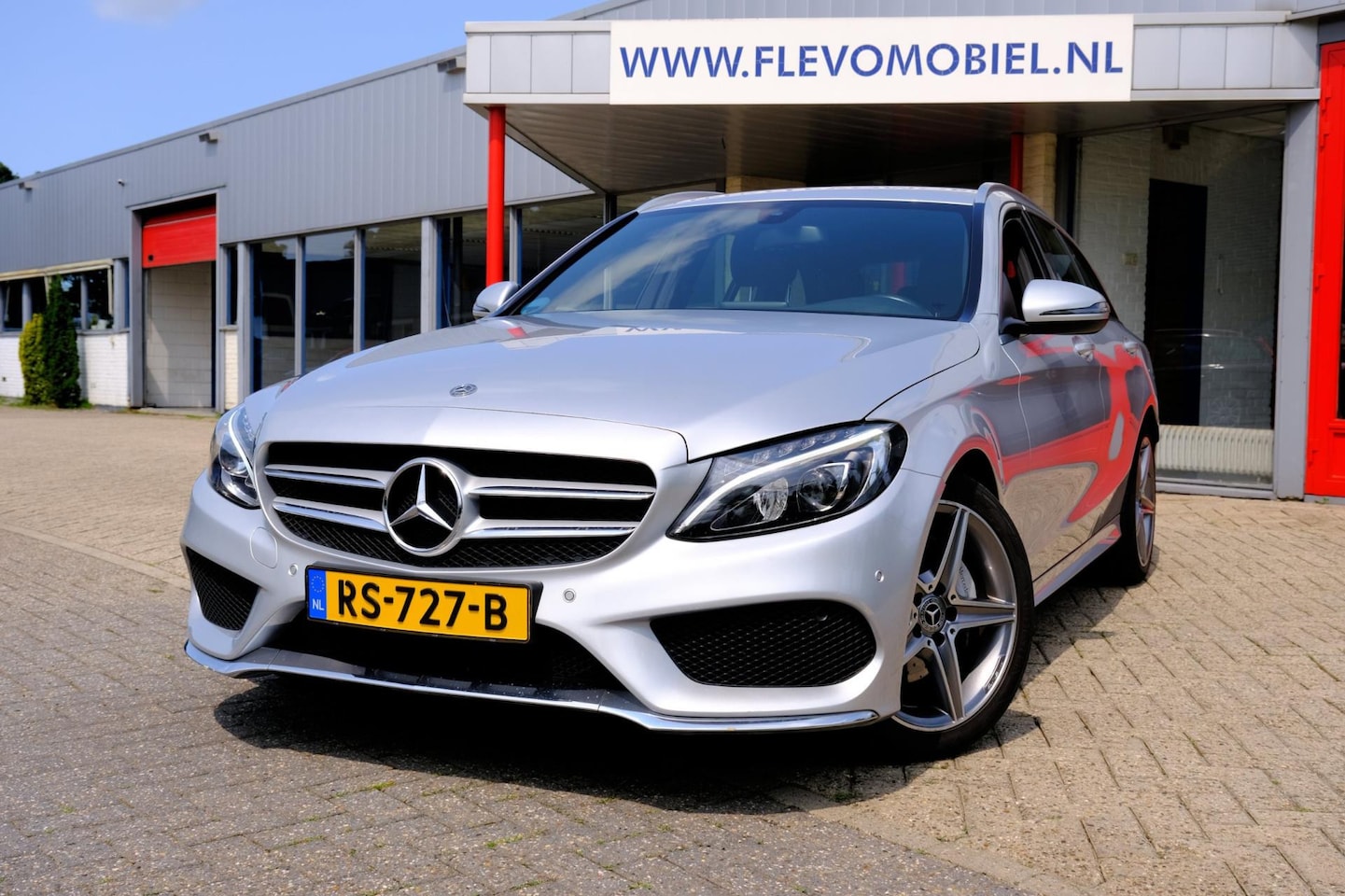 Mercedes-Benz C-klasse Estate - 180 Sport AMG Edition Premium Plus Aut. Leder|Navi|Sporstoelen|LMV - AutoWereld.nl