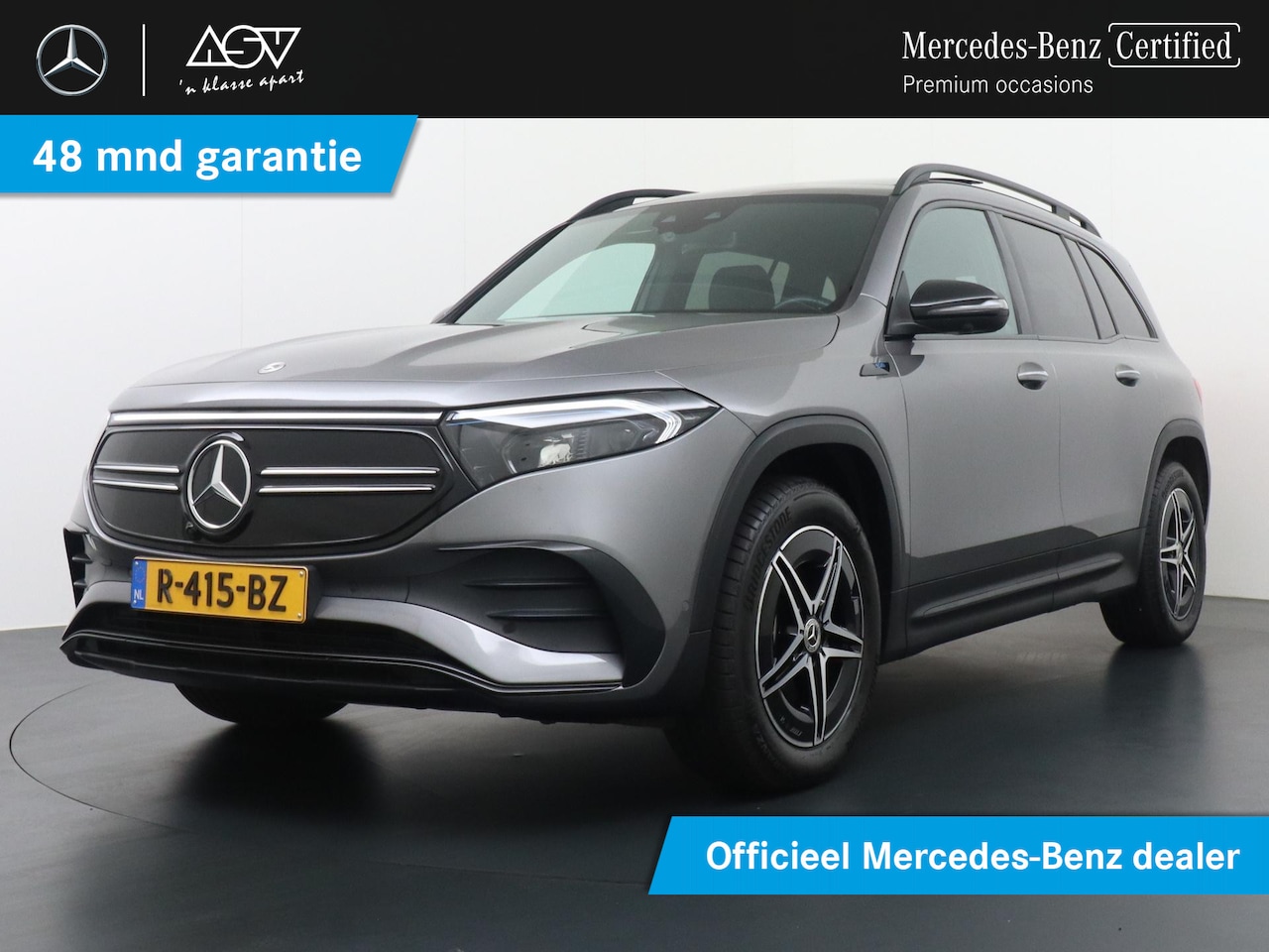 Mercedes-Benz EQB - 250 AMG Line 67 kWh Panoramadak, Stoelen met memory - AutoWereld.nl