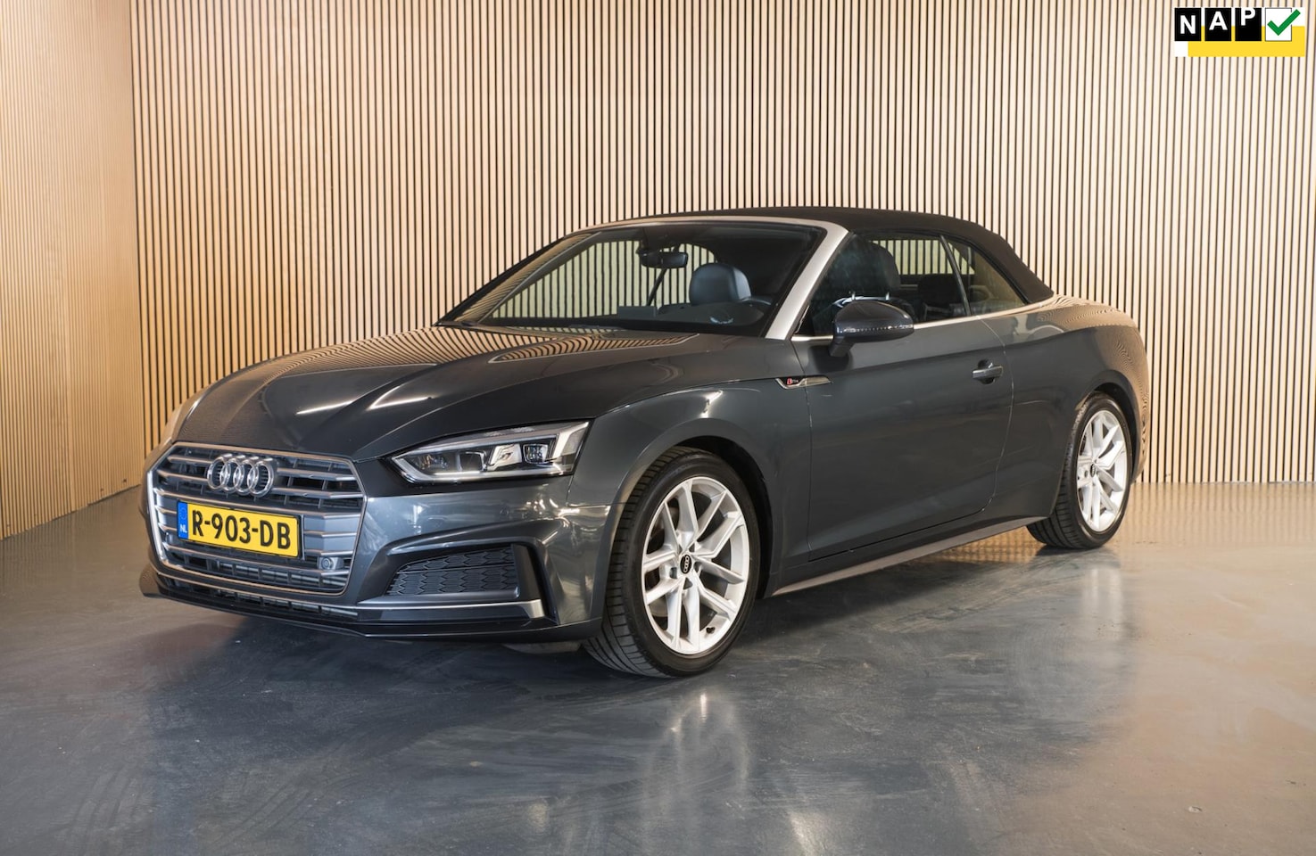 Audi A5 Cabriolet - 40 TFSI Design Pro Line Plus 40 TFSI Design Pro Line Plus BJ 2019 - AutoWereld.nl