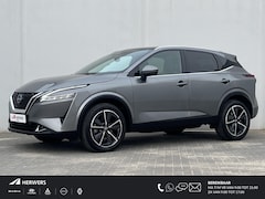 Nissan Qashqai - 1.3 MHEV 160PK Xtronic Automaat Tekna / 1800KG Trekgewicht / Panoramadak / Pro pilot / BOS