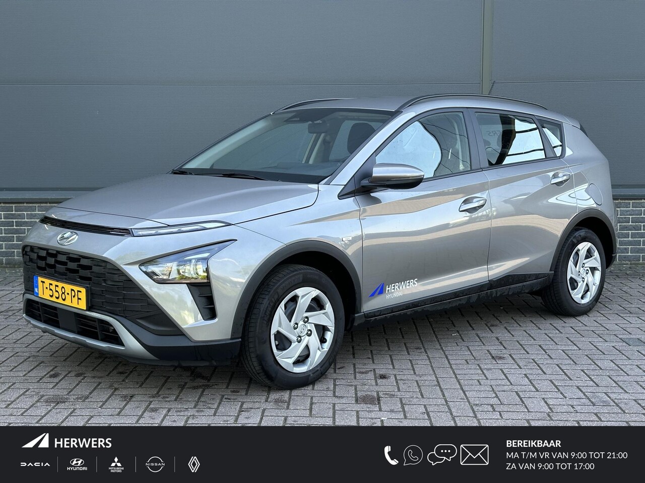 Hyundai Bayon - 1.0 T-GDI i-Motion / Airco  / Elektrische ramen / Cruise control / DAB / - AutoWereld.nl