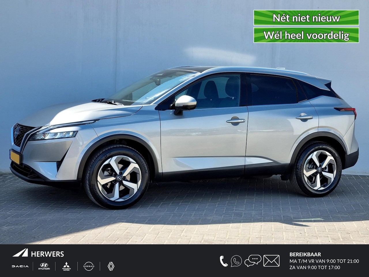 Nissan Qashqai - 1.3 MHEV N-Connecta / Trekhaak / 1400KG Trekgewicht / Panoramadak / All-season banden / Cr - AutoWereld.nl