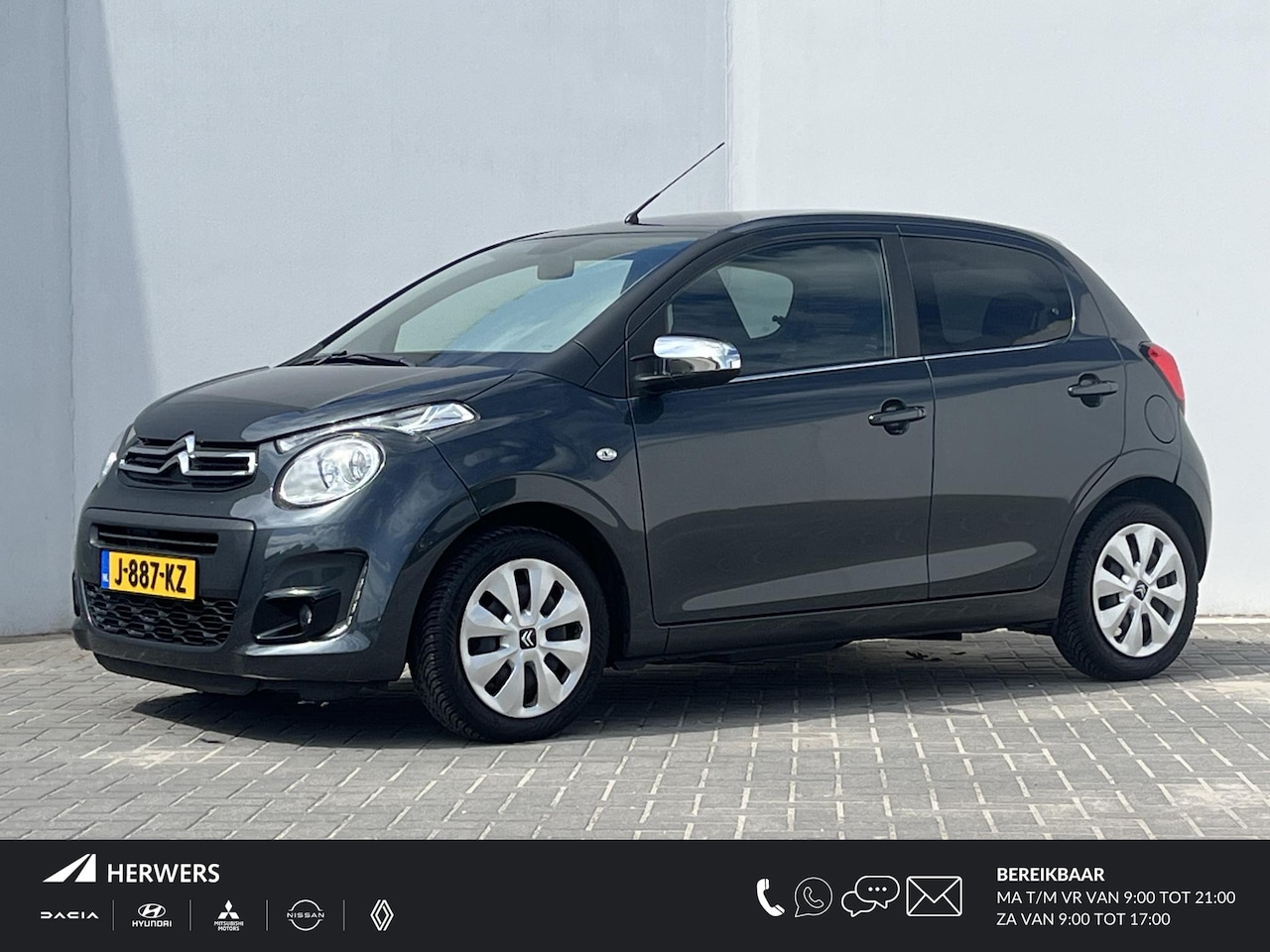 Citroën C1 - 1.0 VTi Feel / Airconditioning / All seasonbanden / Elektrische ramen voor / Parkeersensor - AutoWereld.nl