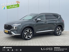 Hyundai Santa Fe - 1.6 T-GDI PHEV Premium 7p / 20' Velgen met All Season banden / Trekhaak / Cognac lederen b