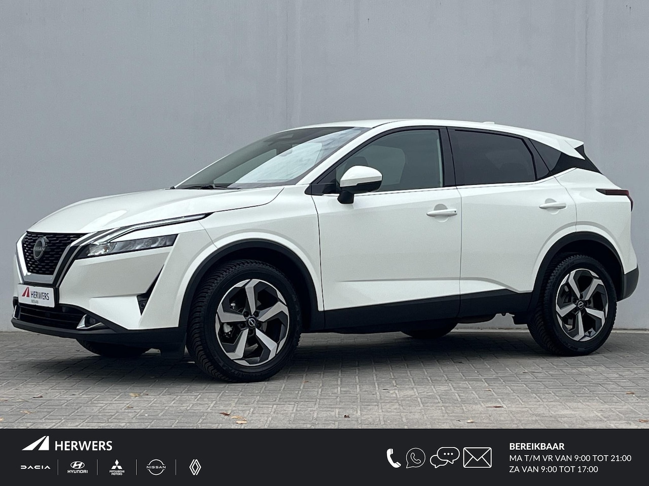 Nissan Qashqai - 1.3 MHEV 160PK Xtronic Automaat N-Connecta / 1.800KG Trekgewicht / Elektrische Achterklep - AutoWereld.nl