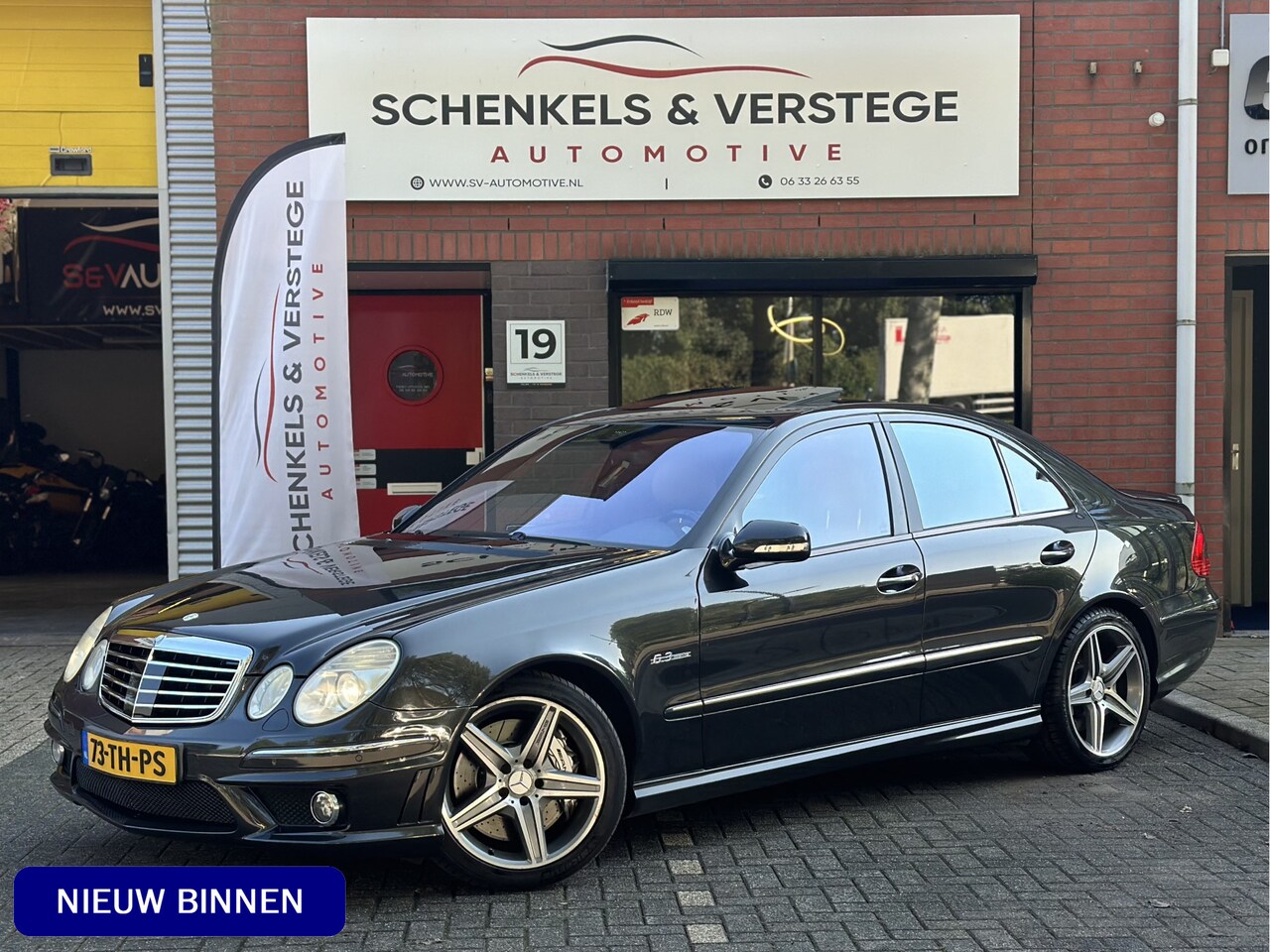 Mercedes-Benz E-klasse - AMG 63 E63 / Org NL / Dealer Ond / Full Option / Schuifdak / Luchtvering / Stoel koeling / - AutoWereld.nl