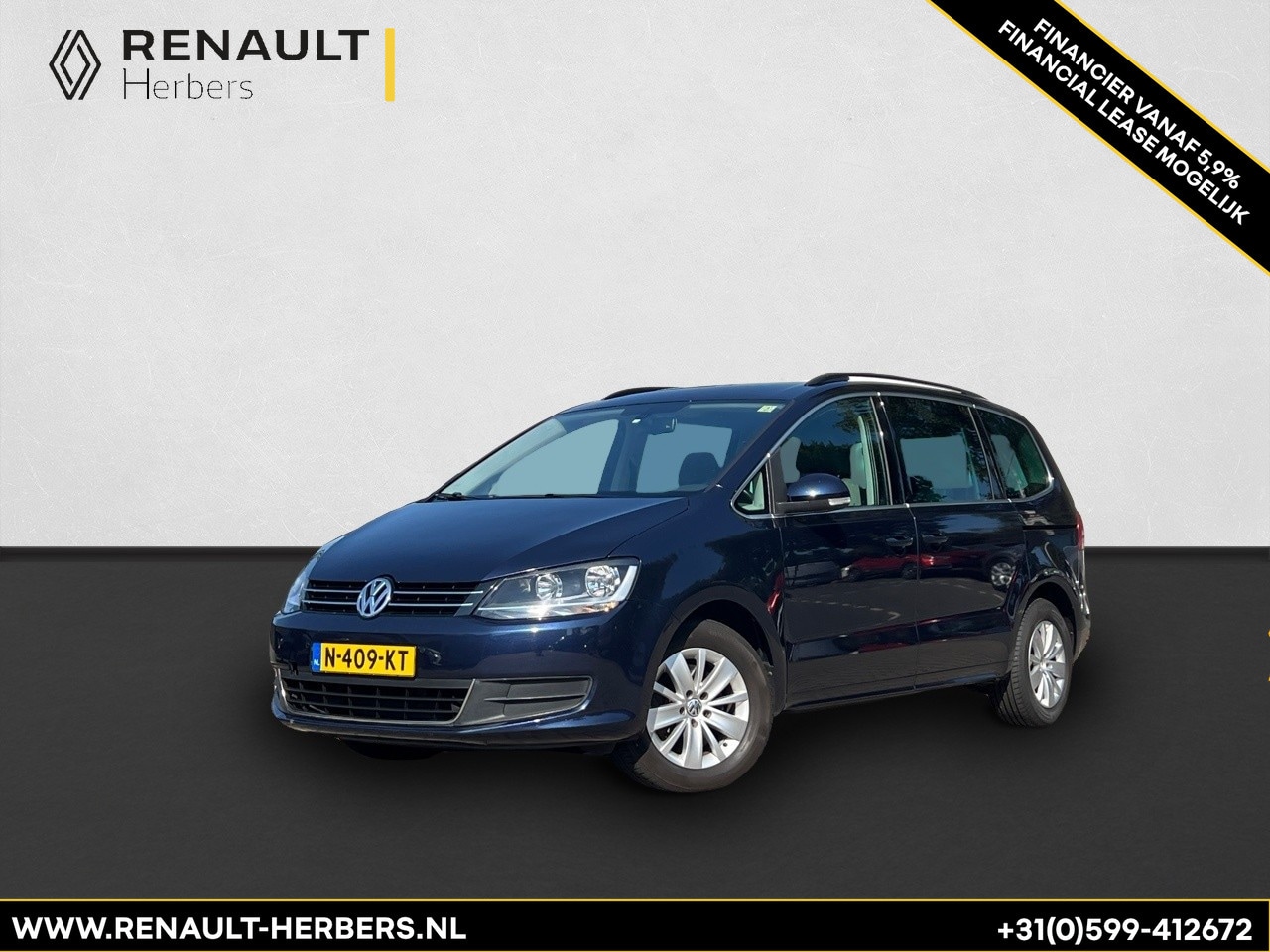 Volkswagen Sharan - 1.4 TSI Highline 6p. DSG / AUTOMAAT / CAMERA / PANORAMADAK - AutoWereld.nl