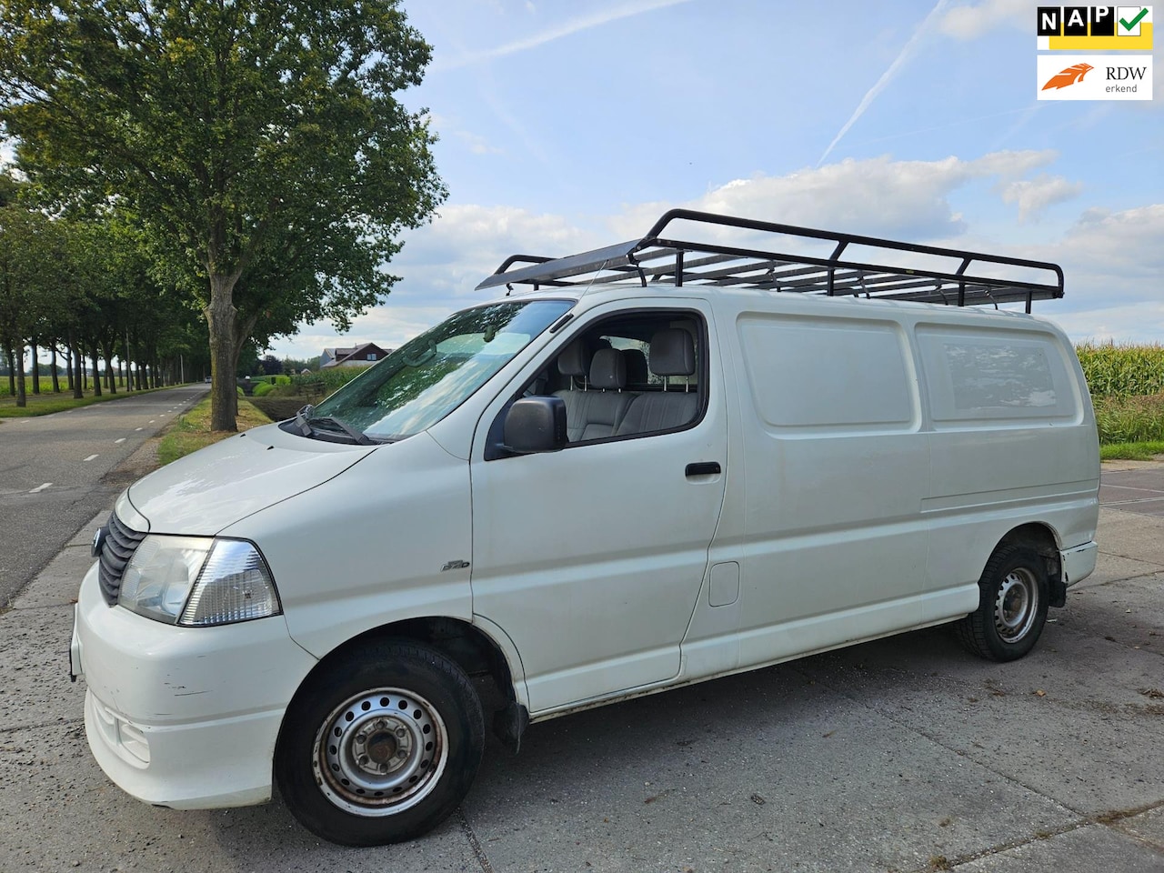 Toyota HiAce - 2.5 D-4D LWB Comfort/ LANG MODEL/ LONG MODEL/ BJ 2009 - AutoWereld.nl