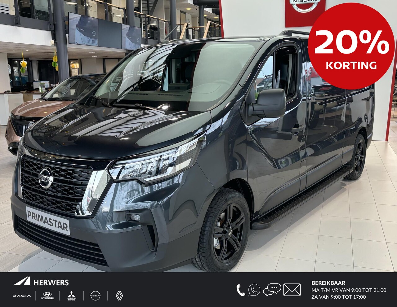 Nissan Primastar - 2.0 dCi 130 pk L2H1 N-Connecta / 20% KORTING / Uit voorraad leverbaar / 5 Jaar fabrieksgar - AutoWereld.nl