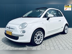 Fiat 500 C - 1.2 Lounge Airco Automaat Leder Cabrio NAP PDC