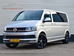 Volkswagen Transporter - 2.0 TDI L2H1 DC Highline * AUTOMAAT * DUBBEL CABINE * 2X SCHUIFDEUR