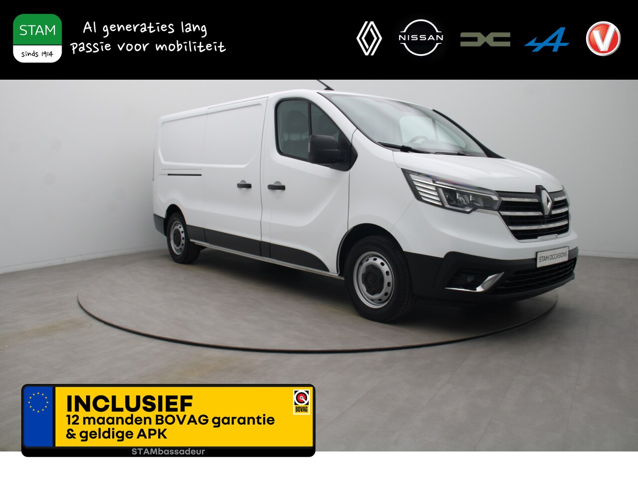 Renault Trafic - dCi 110pk T30 L2H1 Comfort Climate | Leder | Parkeersensoren A. | Trekhaak - AutoWereld.nl