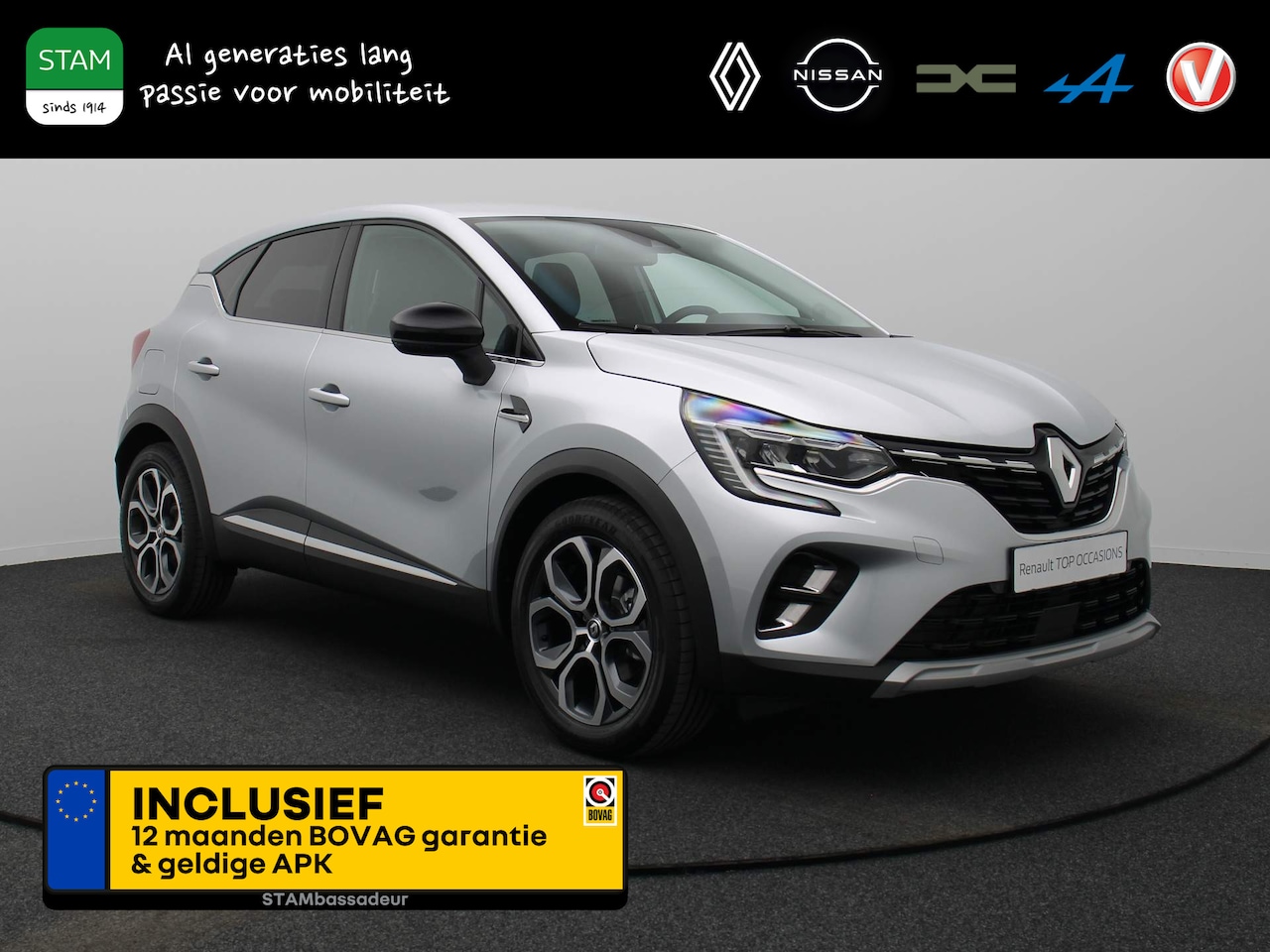 Renault Captur - E-Tech Plug-in Hybrid 160pk Techno Adapt. cruise | Camera | File assistent | Navi | 18" Ve - AutoWereld.nl