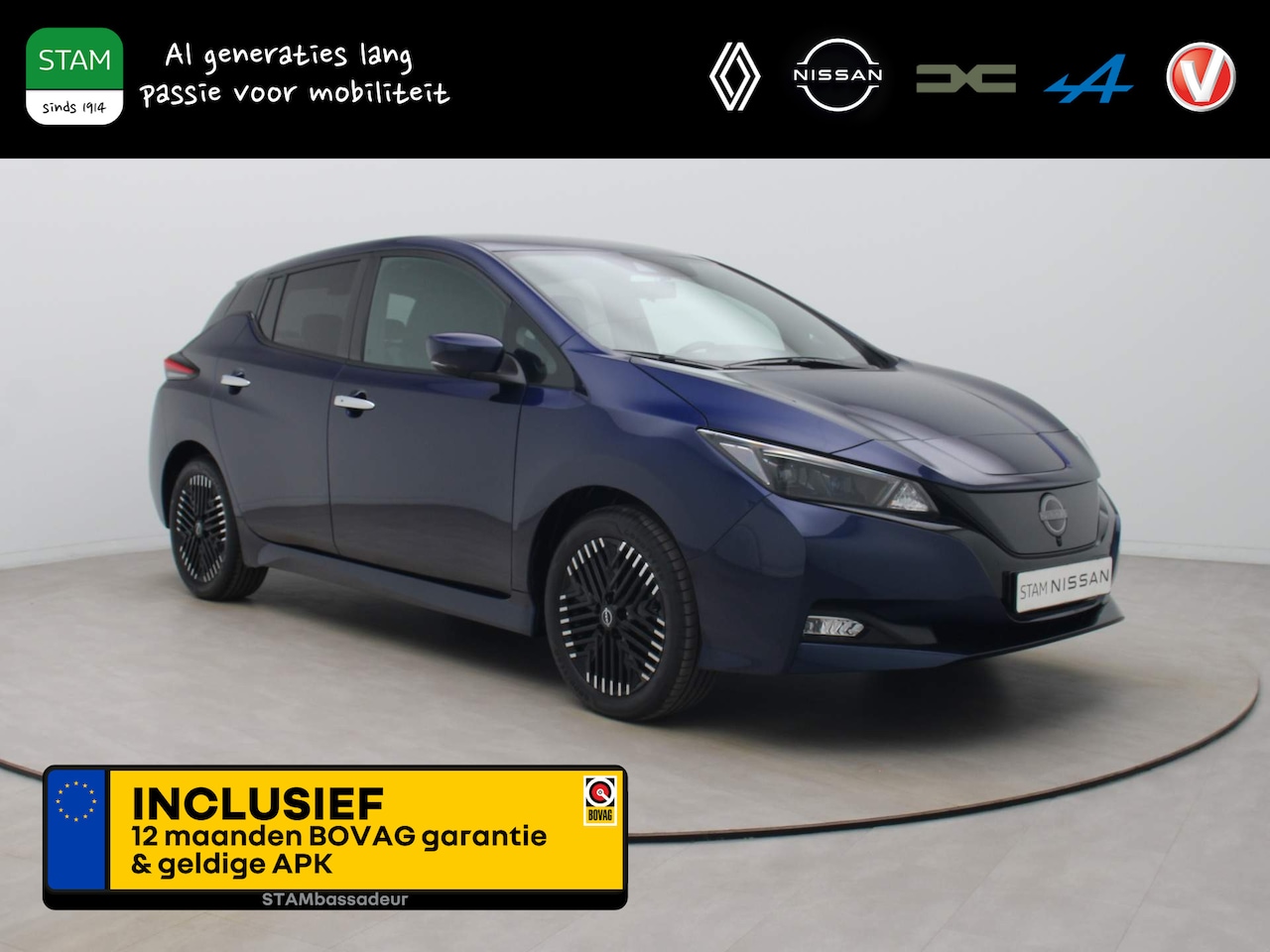 Nissan LEAF - Tekna 39 kWh Adapt. cruise | 360° Camera | Bose | Navi - AutoWereld.nl