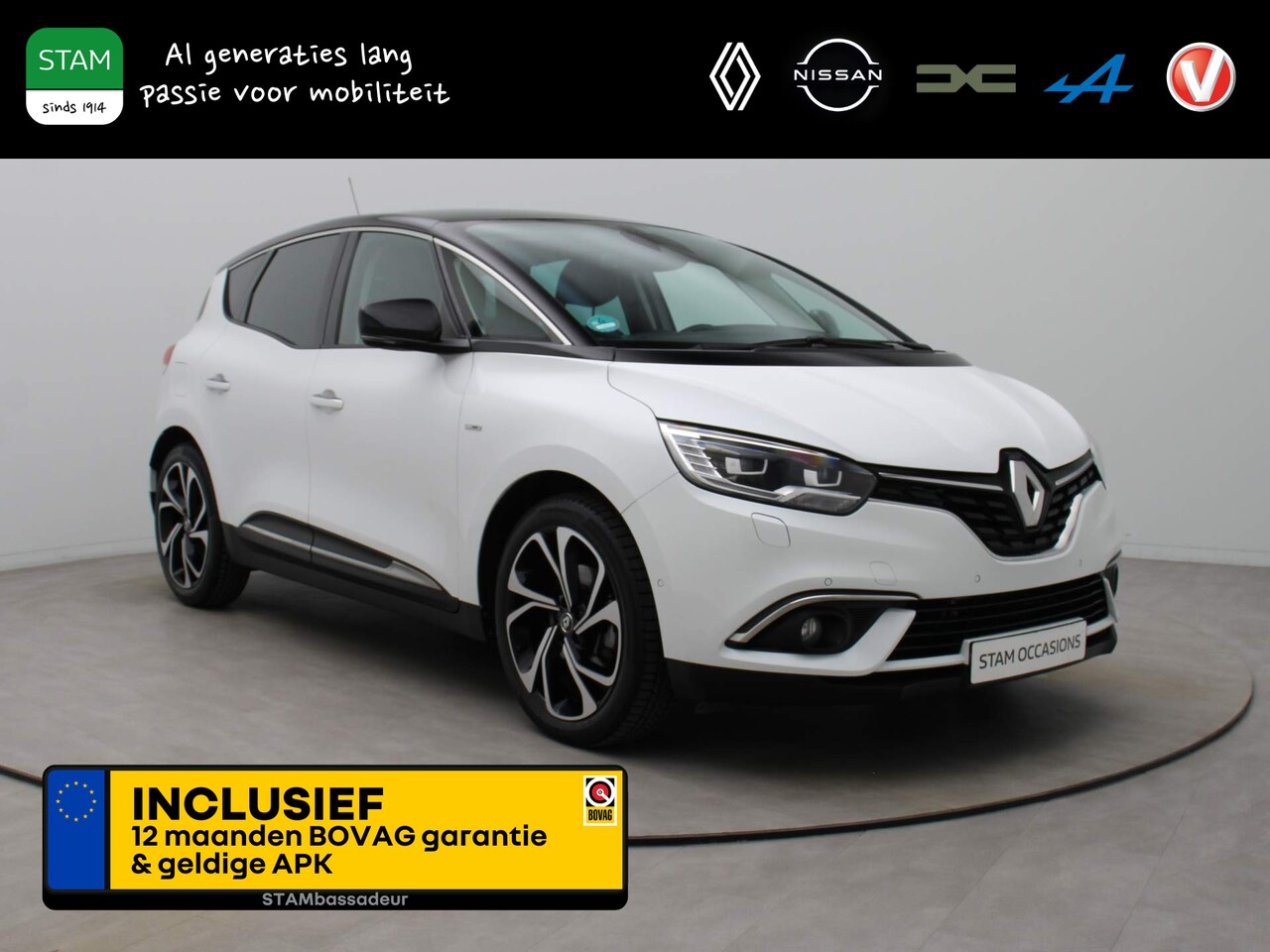 Renault Scénic - TCe 140pk Bose EDC/AUTOMAAT Bose | Camera | Navi | Stoelverwarming | Trekhaak - AutoWereld.nl