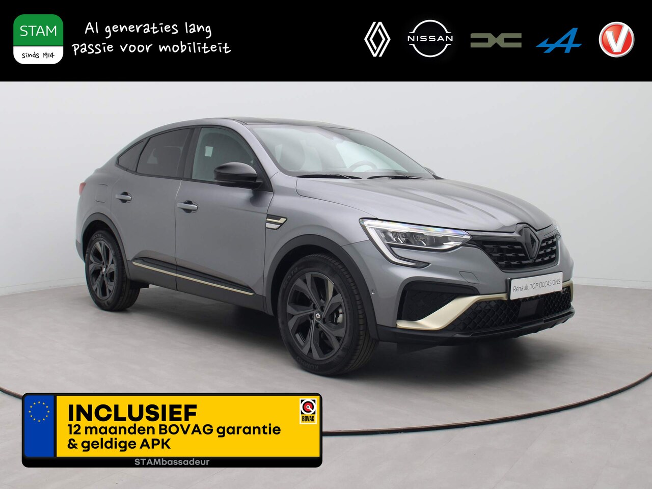 Renault Arkana - E-Tech hybrid 145pk E-Tech engineered Adapt. cruise | Climate | Navi | Stoel-/stuurverw. - AutoWereld.nl