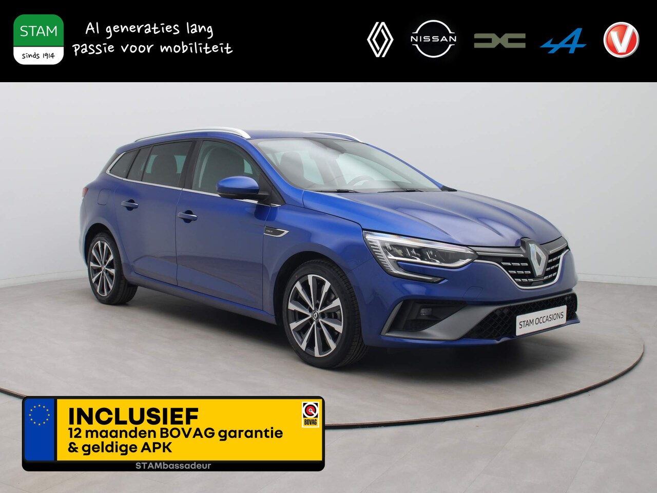 Renault Mégane E-Tech - Estate Plug-In Hybrid 160pk R.S. Line Adapt. cruise | Camera | Head-Up | Navi - AutoWereld.nl