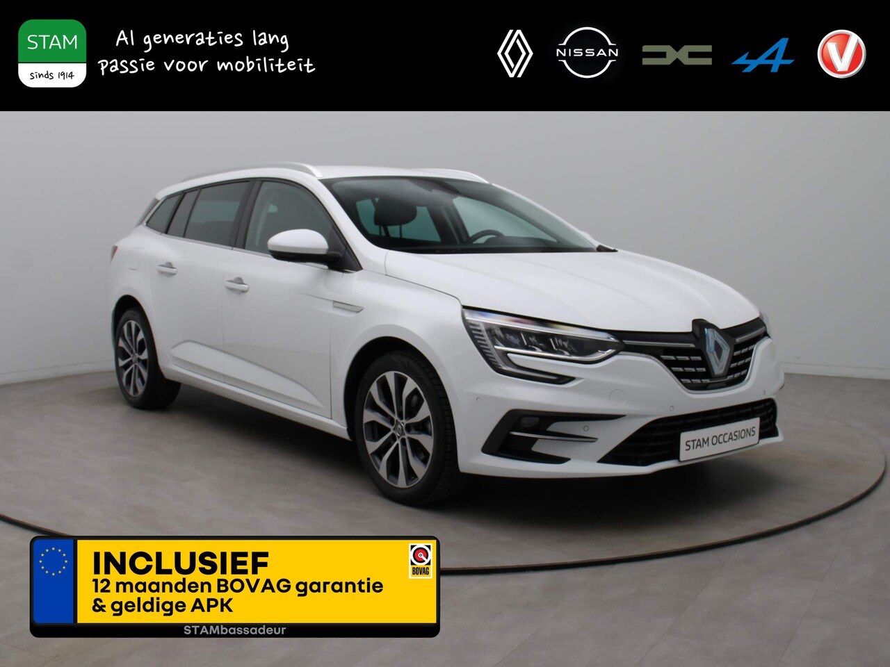 Renault Mégane Estate - TCe 140pk Techno EDC/AUTOMAAT Climate | Cruisecontrol | Navi | Parksens. v+a | - AutoWereld.nl