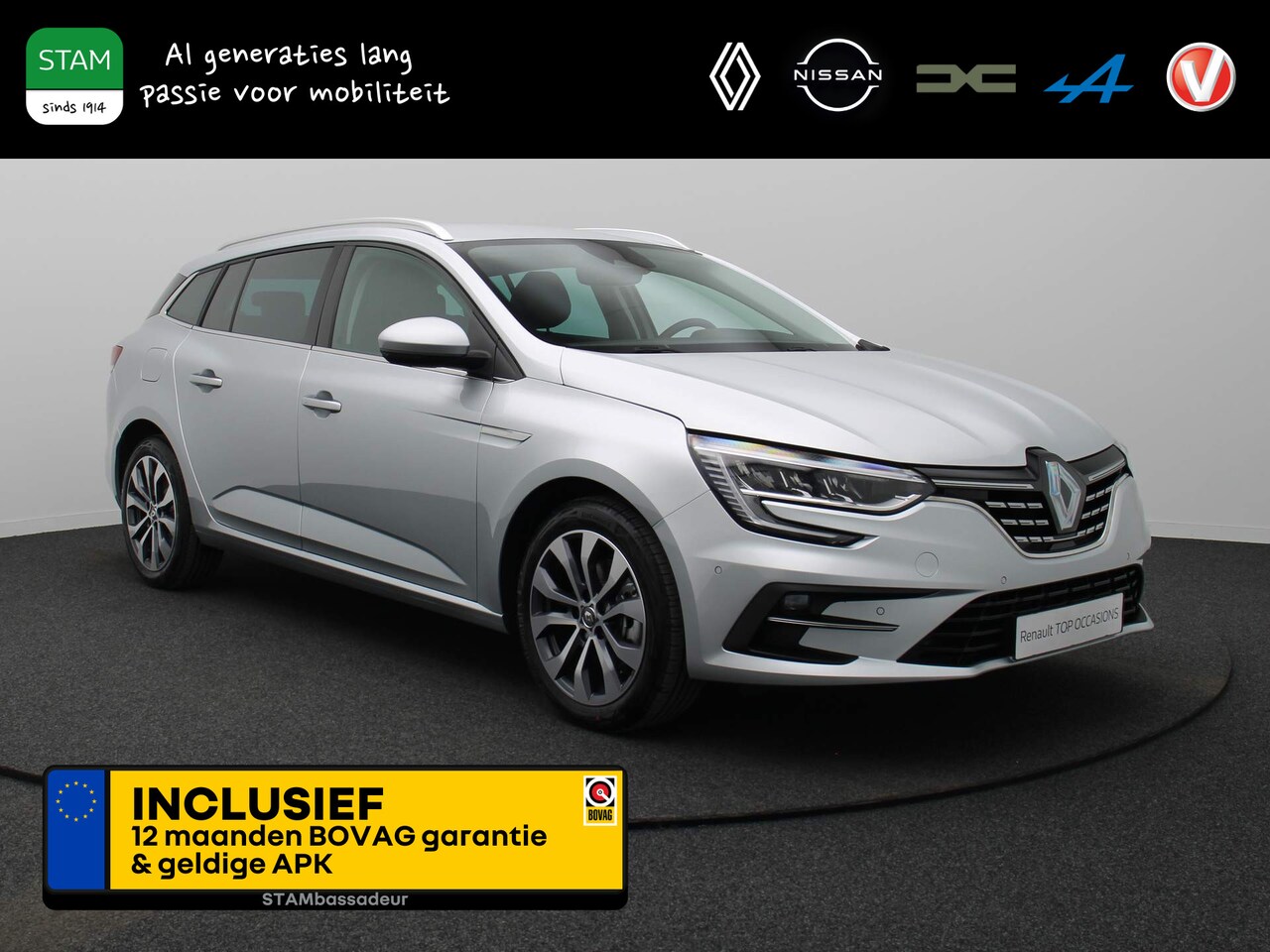 Renault Mégane E-Tech - Estate Plug-In Hybrid 160pk Techno Camera | Dodehoeksens. | Navi | Stoel-/stuurverwarming - AutoWereld.nl