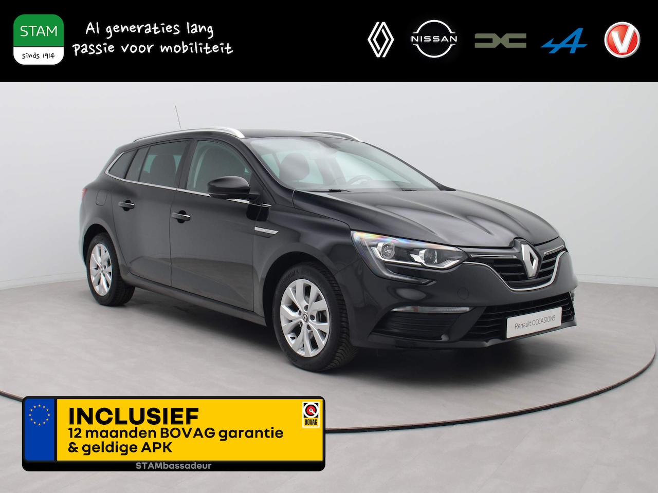 Renault Mégane Estate - TCe 115pk Limited Climate | Navi | Trekhaak - AutoWereld.nl