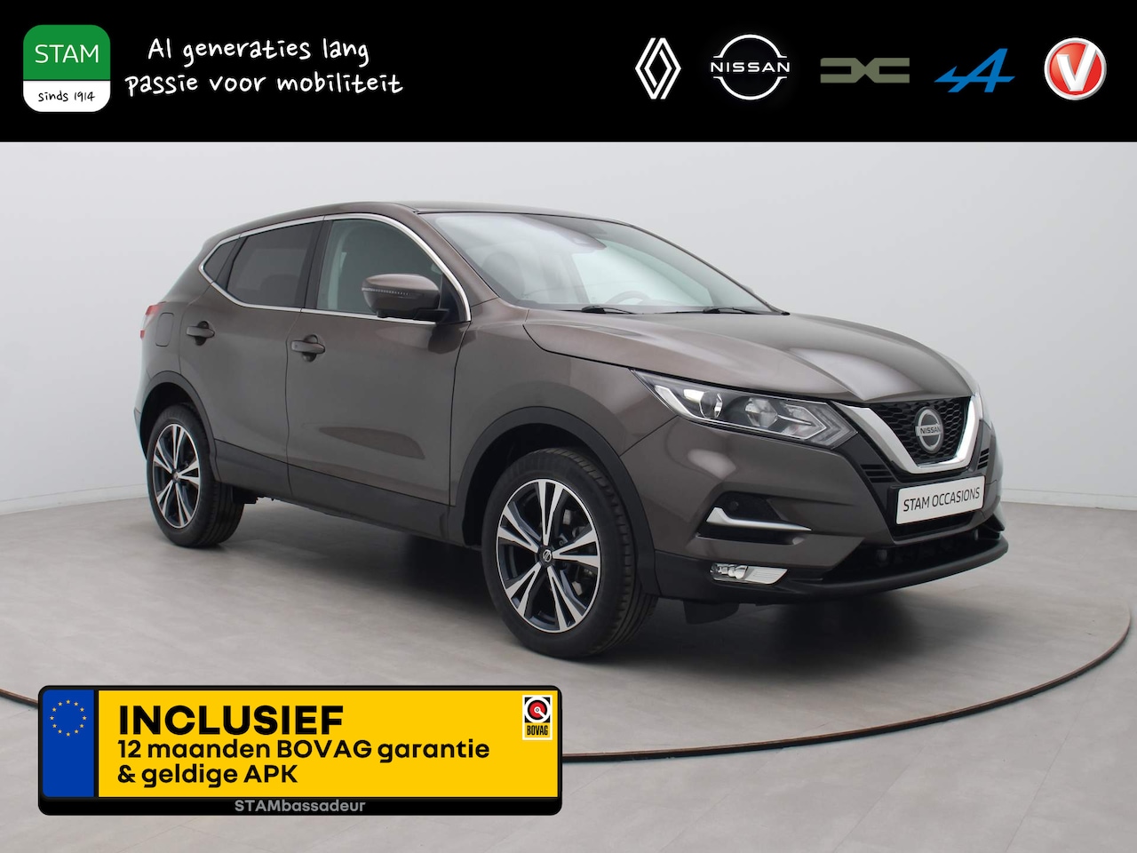 Nissan Qashqai - 140pk DIG-T N-Connecta 360° Camera | Climate | Navi | Parksens. v+a - AutoWereld.nl