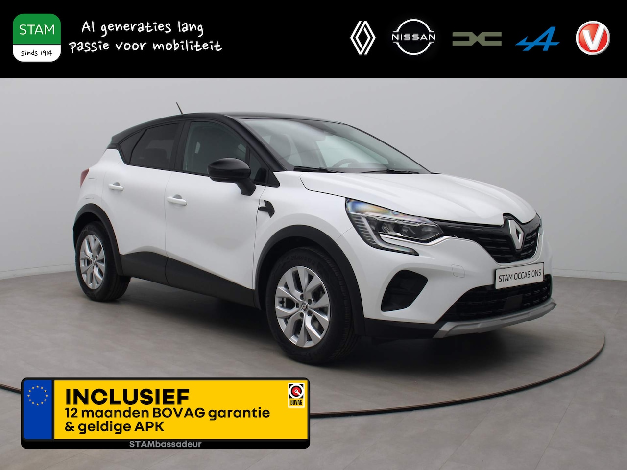 Renault Captur - TCe 90pk Zen Airco | Apple Carplay/Android Auto | 17" Velgen - AutoWereld.nl