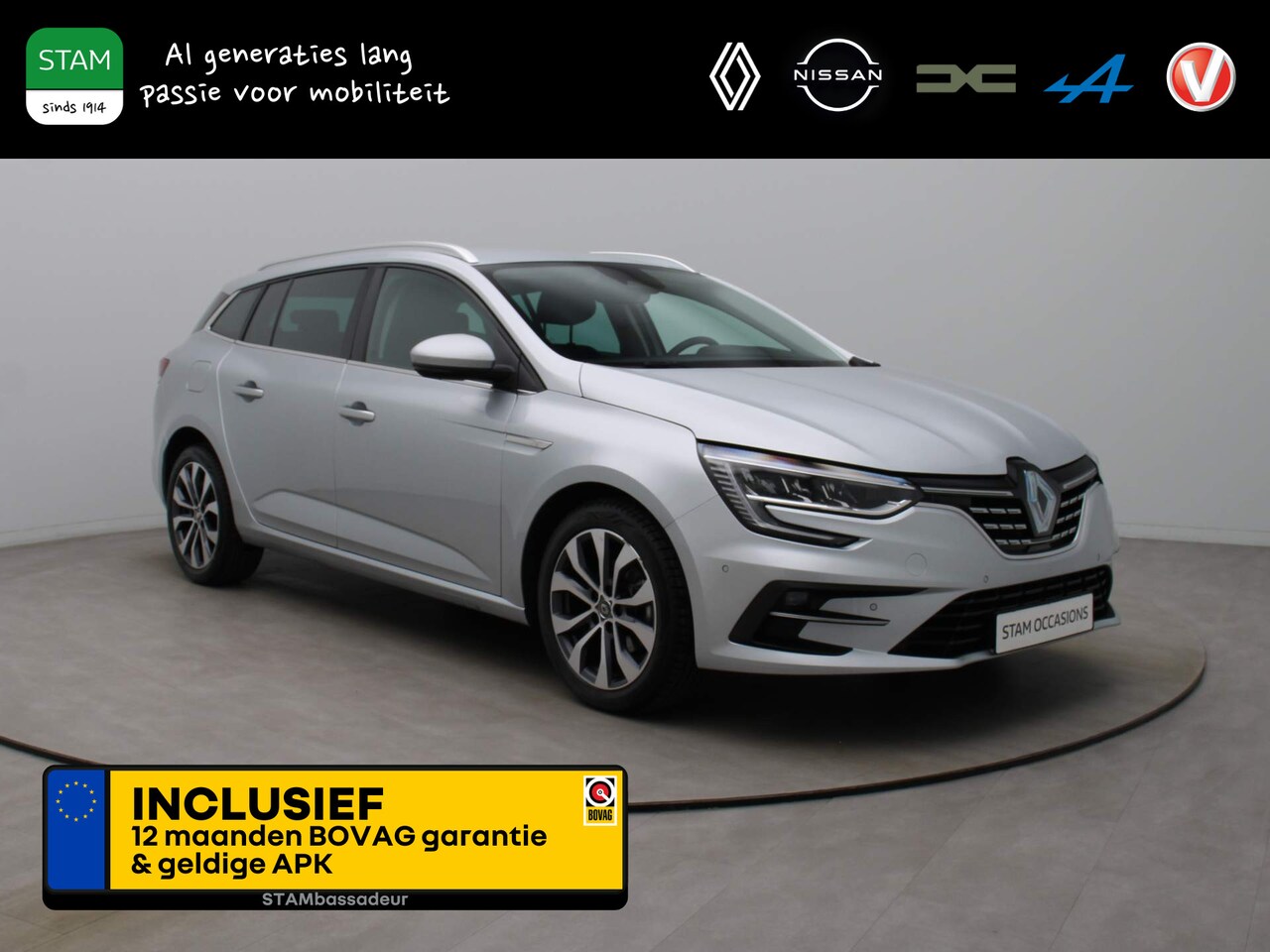 Renault Mégane Estate - 1.3 TCe 140 Techno Camera | Climate | Navi | Parksens. | Stoel-/stuurverwarming - AutoWereld.nl