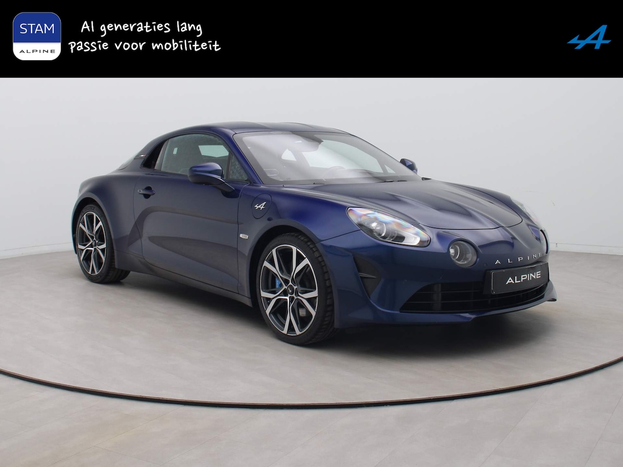 Alpine A110 - Turbo 252pk Légende AUTOMAAT Alpine Telemetrics | Focal | High perf. remmen | Leder | 18" - AutoWereld.nl