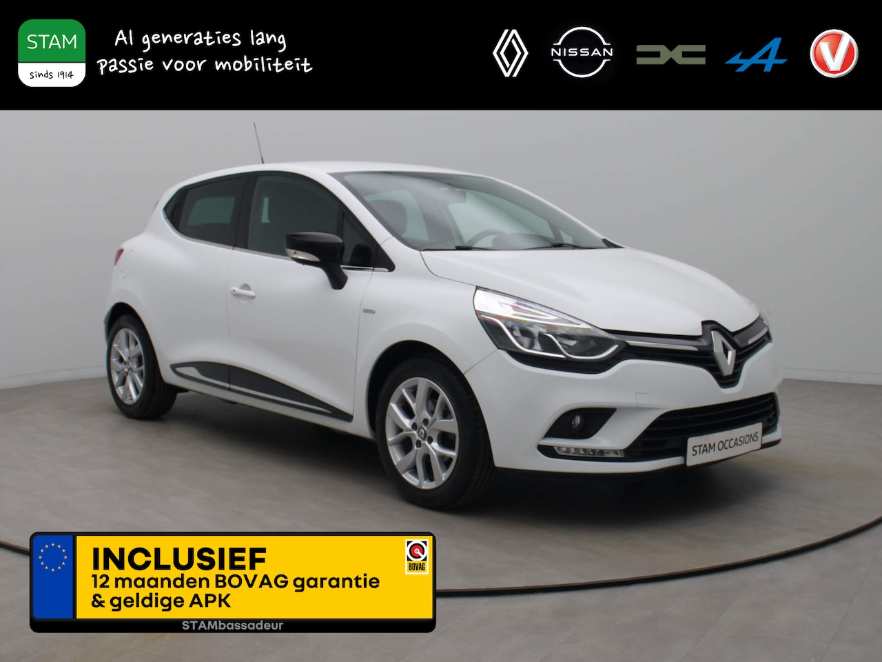 Renault Clio - TCe 90pk Limited Airco | Carplay | Cruise | Navi - AutoWereld.nl