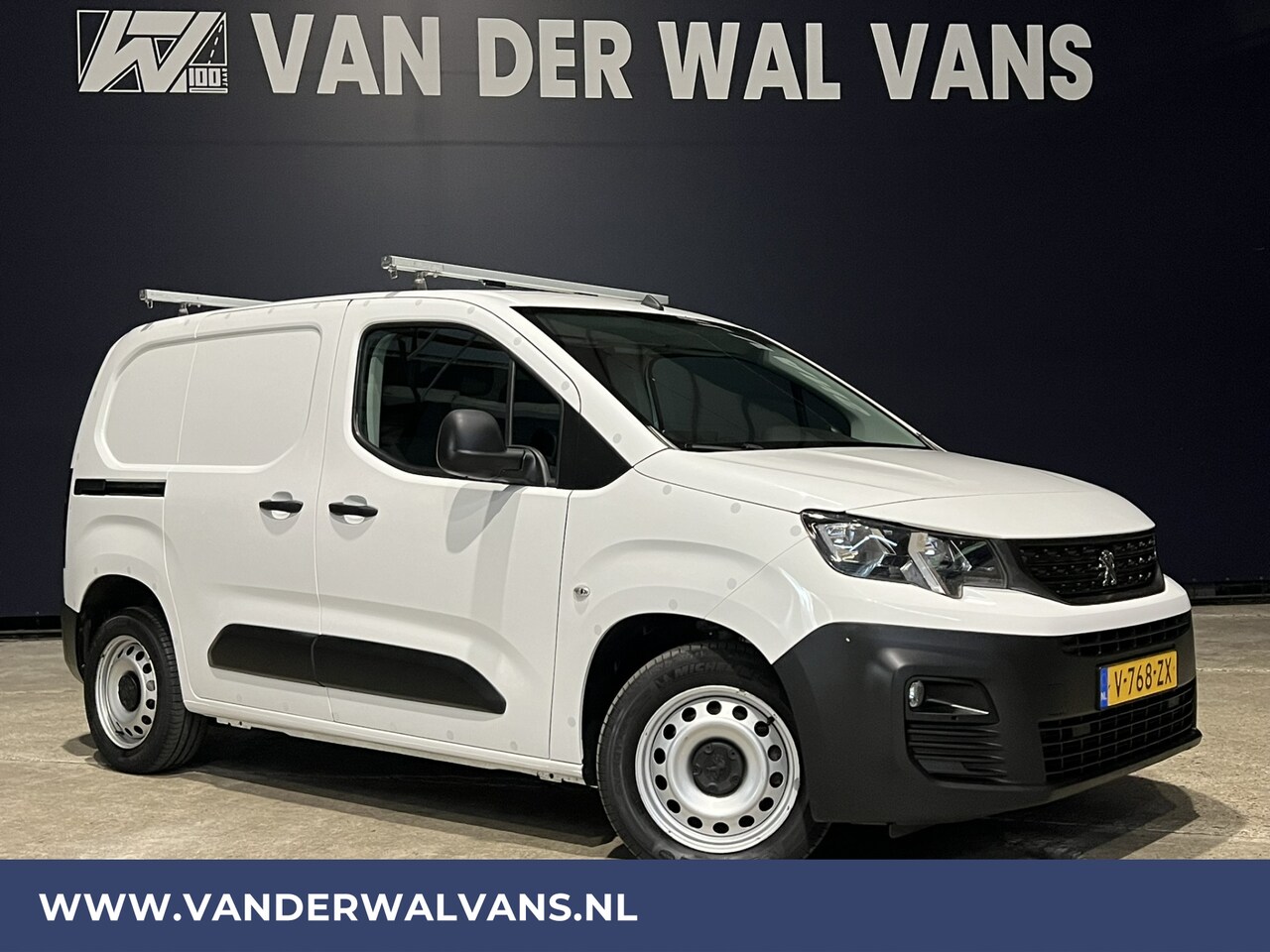 Peugeot Partner - 1.6 BlueHDI Premium L1H1 Euro6 Airco | Navigatie | Trekhaak | Apple Carplay Android Auto, - AutoWereld.nl