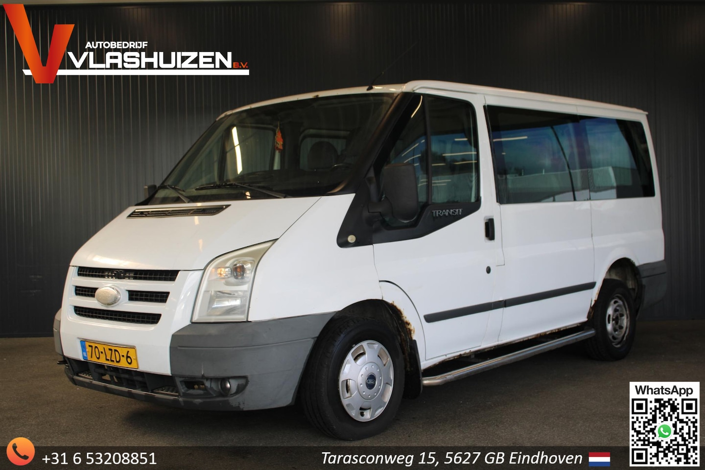 Ford Transit Kombi - 300S 2.2 TDCI SHD | € 3.450,- NETTO! | 9 Persoons | Airco | Cruise - AutoWereld.nl