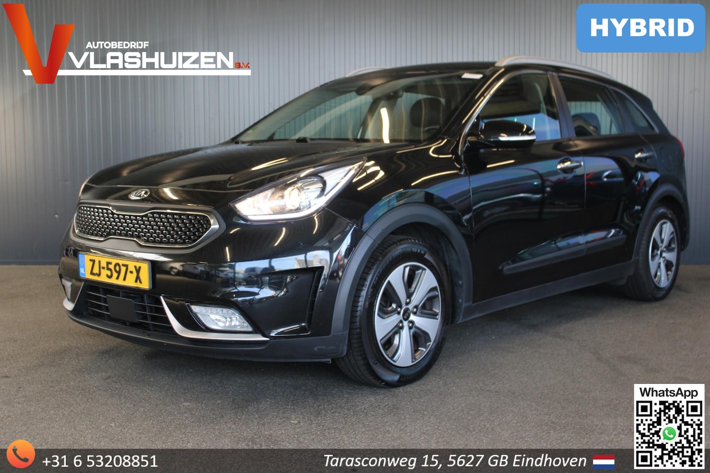 Kia Niro - 1.6 GDi Hybrid ExecutiveLine Automaat | € 11.800,- NETTO! | Leder | Climate | Cruise | Nav - AutoWereld.nl