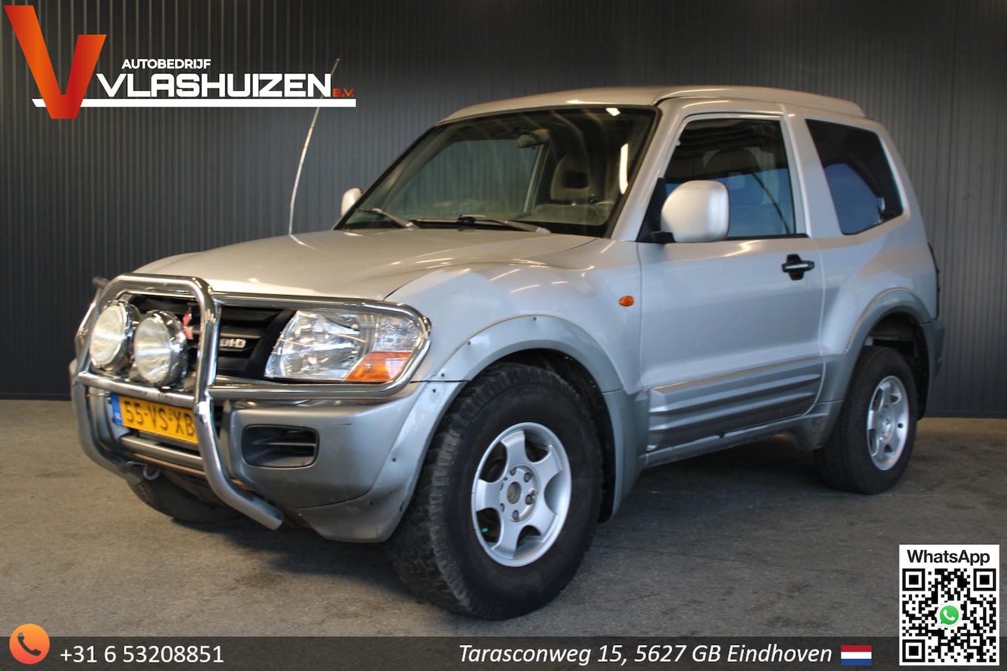 Mitsubishi Pajero - 3.2 Di-D GLX Panel VAN - 4WD - Airco - € 2.350,- MARGE! - AutoWereld.nl