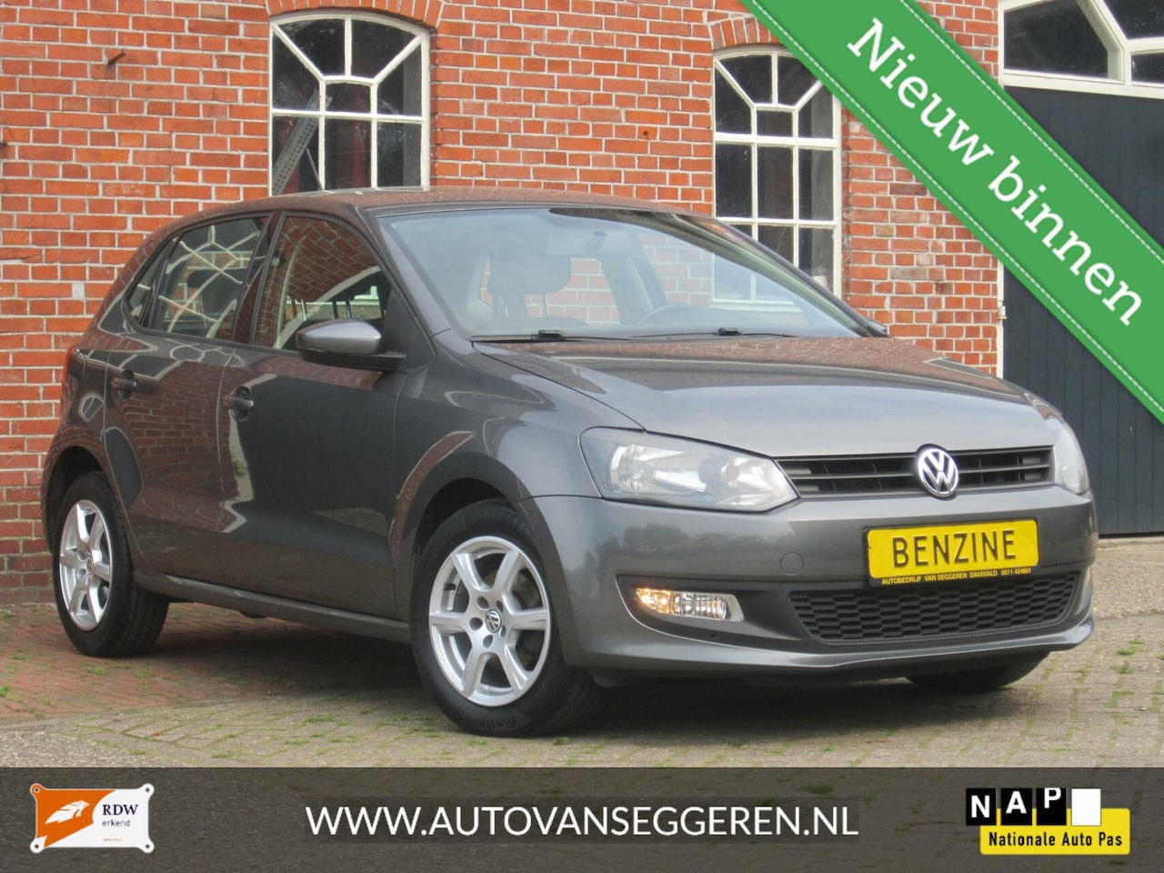 Volkswagen Polo - 1.2 TSI BMT 5drs/alu/garantie - AutoWereld.nl