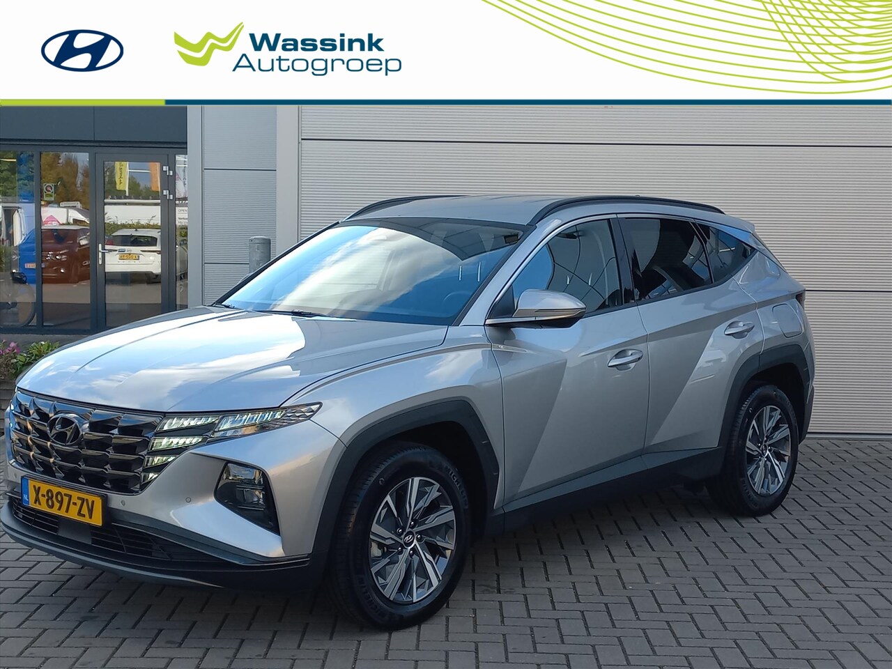 Hyundai Tucson - 1.6T Hybride 230pk Automaat Comfort Smart | Climate control | Navigatie | Winterpack | Lm - AutoWereld.nl