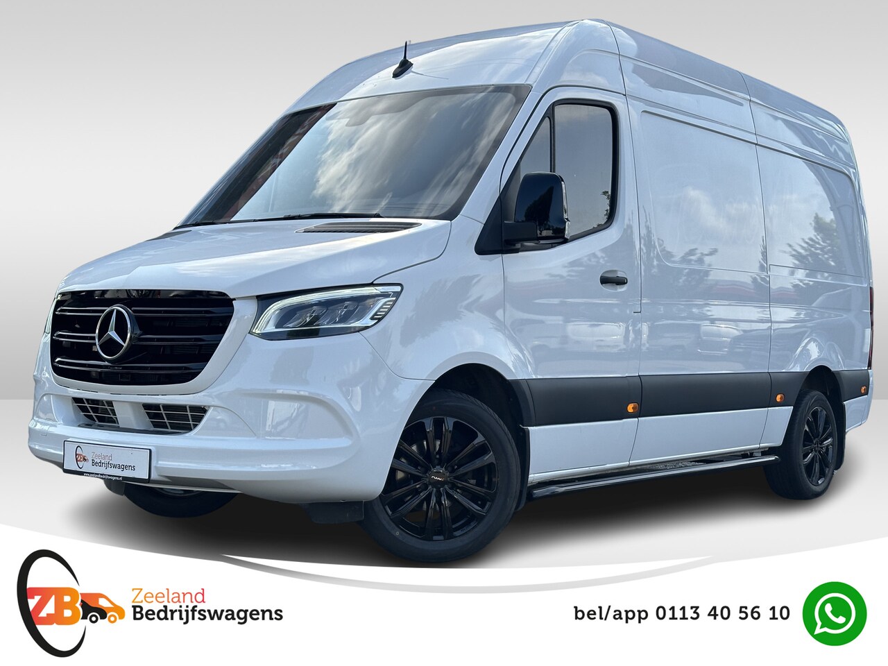 Mercedes-Benz Sprinter - 319 3.0 V6 CDI L2H2 Sport | ZB Edition | Sportvelgen | Sidebars | Carplay | Stoelverw. . - AutoWereld.nl