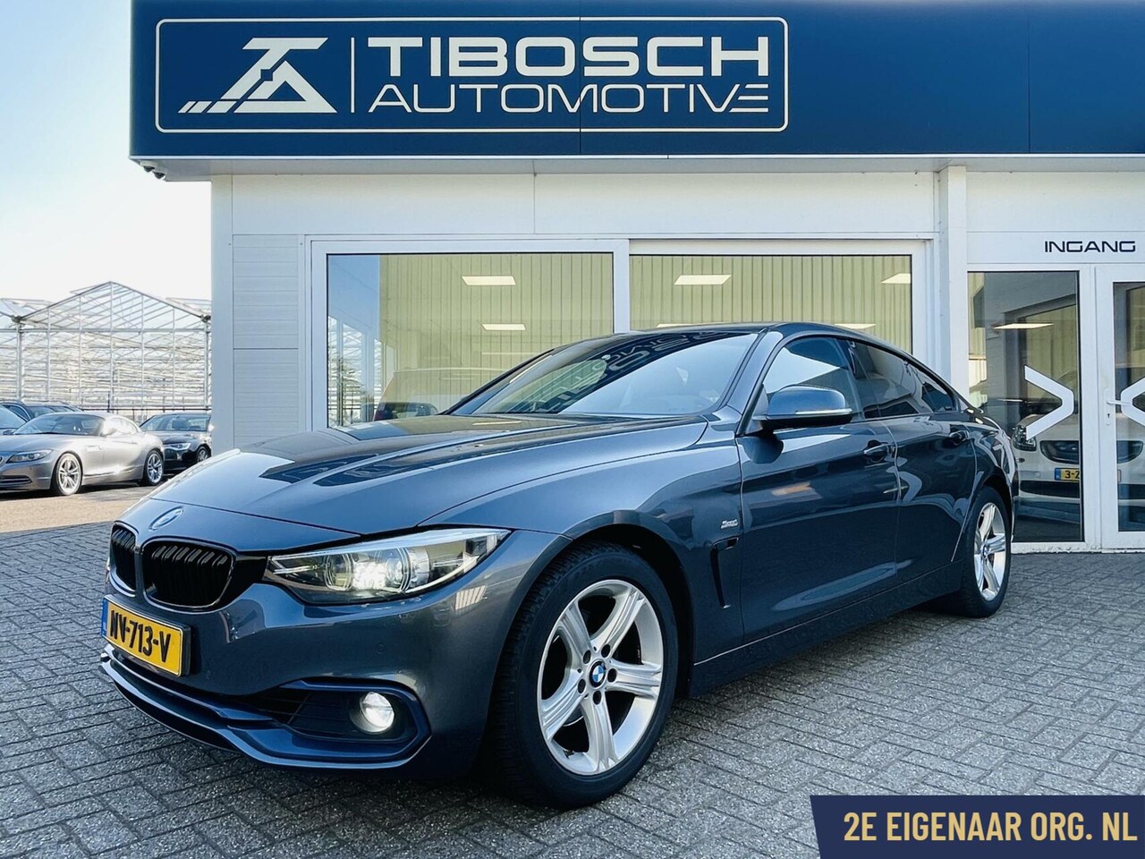 BMW 4-serie Gran Coupé - 418i Sport GROOT NAVI SPORTLEDER KEYLESS - AutoWereld.nl