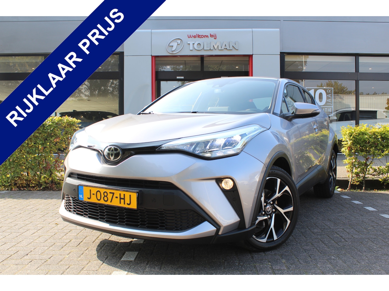 Toyota C-HR - 1.2 Turbo Dynamic | Rijklaar | Trekhaak | Keyless | Camera | PDC | Cruise | Clima - AutoWereld.nl