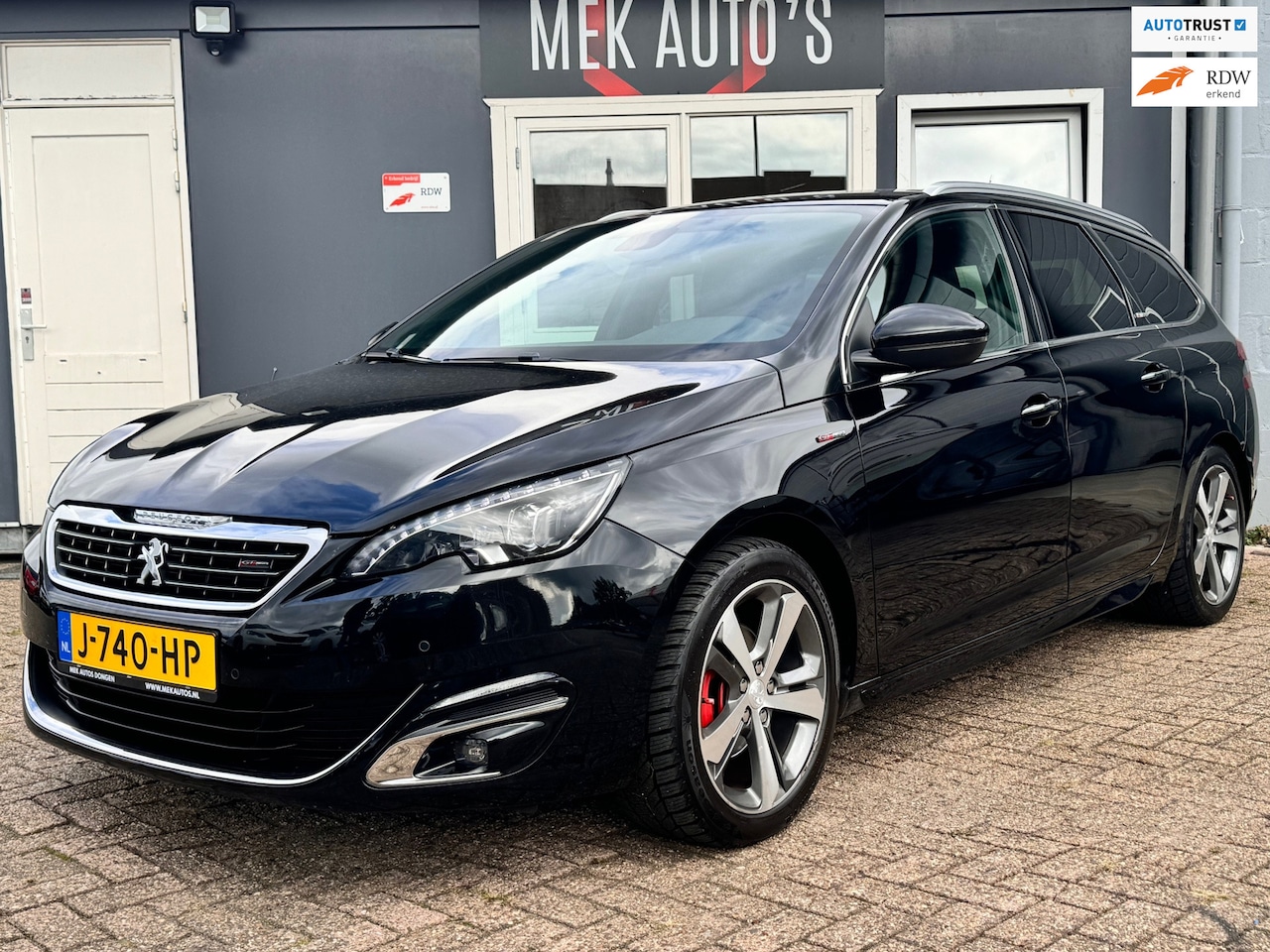 Peugeot 308 SW - 1.2 PureTech GT-line|Cruise|Pdc|Half Leder|Trekhaak| - AutoWereld.nl