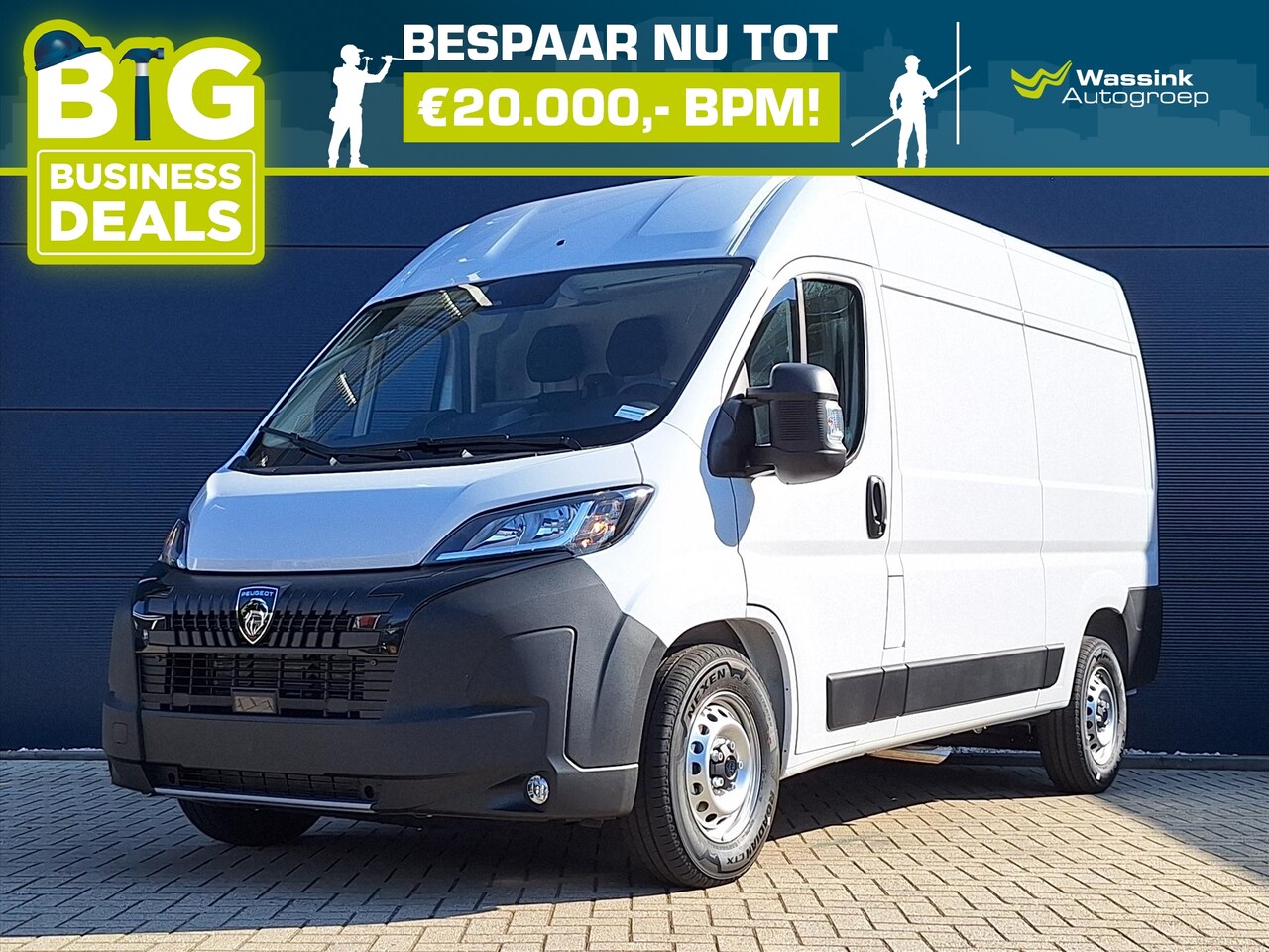 Peugeot Boxer - 2.2 140PK BlueHDi L2H2 3.5t Zwaar - AutoWereld.nl